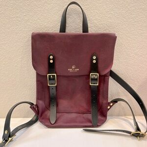 Howl & Hide handcrafted leather backpack, NWOT